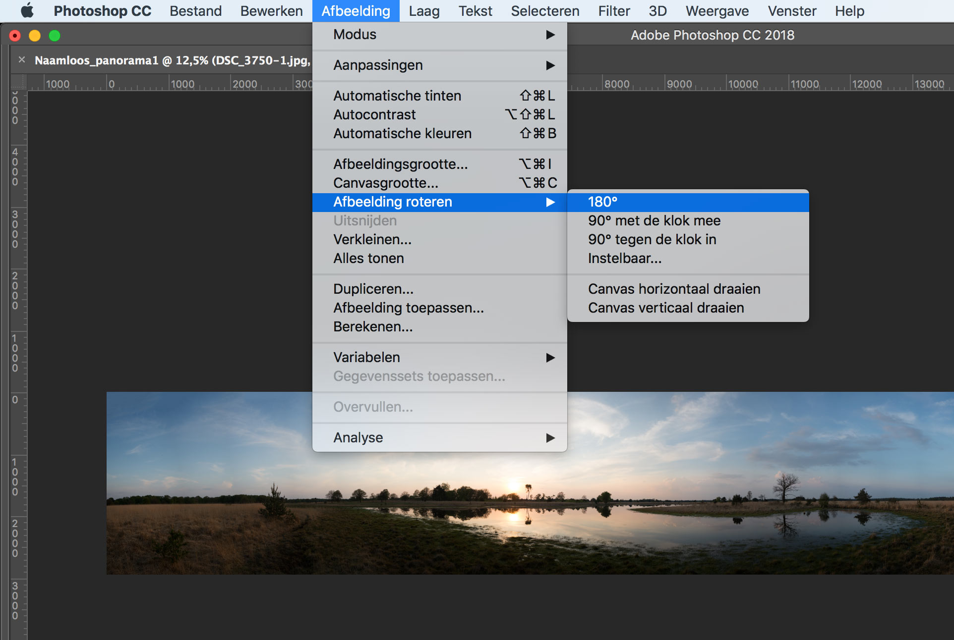 Maak Een Planeet Van Je Panoramafoto In Photoshop - Blog - Ronne Vinkx